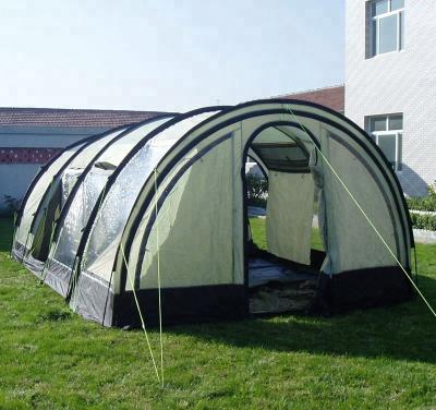 China Extended type large mesh tent with waterproof and anti UV function, good quality flame retardant waterproof glaming outdoor tent for sale