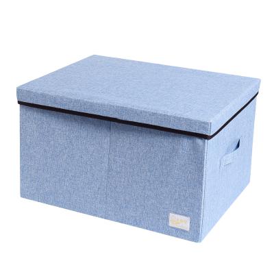 China Custom Large Capacity Oxford Cloth Cube Drawer Storage Box Clothes Folding Felt Organizer Bins Sundries Container Kids Toys Storage Boxes for sale