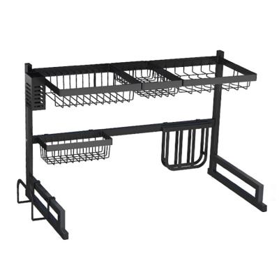 China Hot Popular New Design Kitchen Tool Storage Shelf Dish Drainer Rack Viable for sale