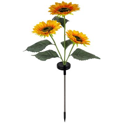 China Solar LED Lawn Lamp LANDSCAPE Lamp Sunflower Power Supply Solar Night Lamp Decoration Outdoor Courtyard for sale