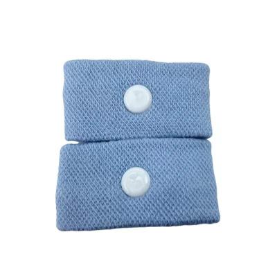 China Factory Supplier Reusable Cotton Wrist Band Anti Nausea Wristbands Anti Motion Motion Wrist Bands Direct Adjustable Travel for sale