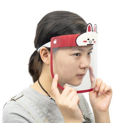 China Multicolor Hot Selling PET+sponge+elastic Band Full Plastic Covered Face Mask for sale