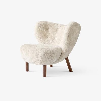 China Soft Modern Design Living Room European Furniture Antique Handmade Woolen Armchair For Home for sale