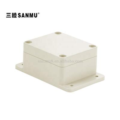 China Electronic Hardware Enclosure ABS Outdoor Waterproof Plastic Outdoor Junction Box For PCB 2-21:63*58*35MM for sale