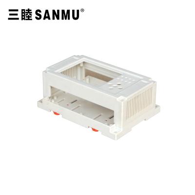 China Outdoor plastic electronic equipment din-rail enclosure used in industry 3-06-1:155*110*60MM for sale