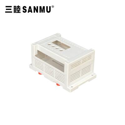 China Plastic enclosure 3-05-1:145*90*72MM ABS electronic material din rail junction plastic electrical housing box for sale