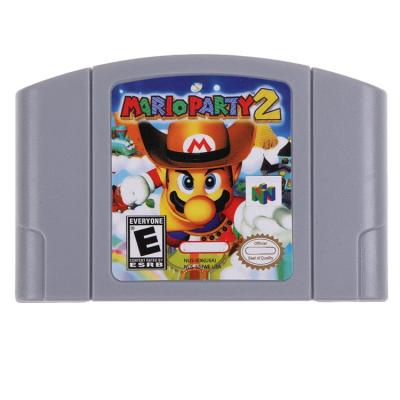 China Video Game Card Video Game Card For N64 Mario Party Game Card For N64 for sale