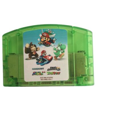 China Video Game Map 4 in 1 Mario Kart Super Smash Bros Super Mario N64 Yoshi's Story for N64 Game Map for sale