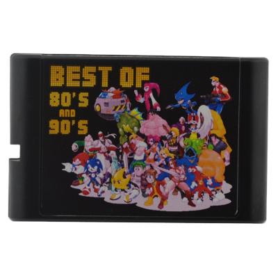 China Wholesale 16 Bit Game Cartridge 196 In 1 High Quality Game Card For Sega for sale