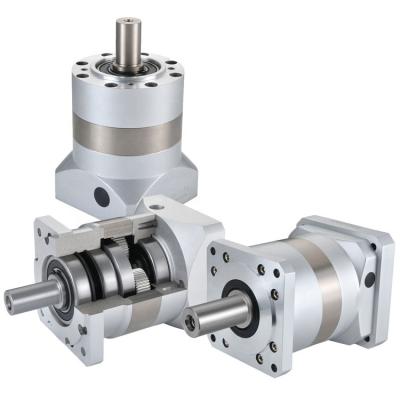 China CNC Center& Router PLF PLE160 1 Step 160mm High Torque Spur Gear Sun Gearbox Straight Planetary Gearbox with Shaft Adapter for Servo Stepper Motor for sale