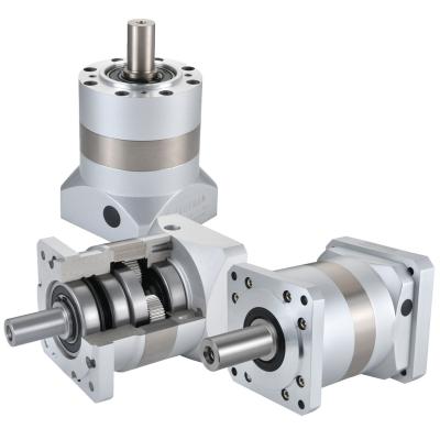 China CNC Center& Router PLF PLE160 Two-Stage High Torque 160mm Spur Gear Sun Gearbox Straight Planetary Gearbox with Shaft Adapter for Servo Stepper Motor for sale