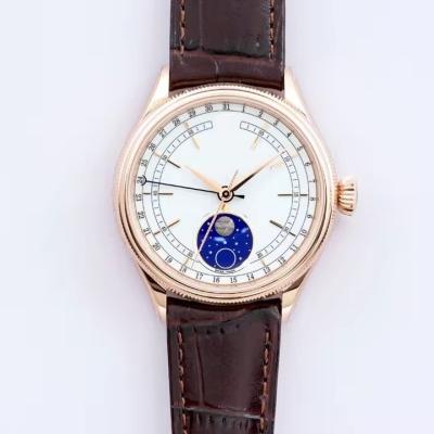 China Complete Calendar The highest version Cellini Time Series Moon Phase function Men's high-end custom mechanical watch clean Factory Luxury luxury for sale