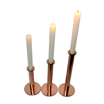 China Weddings Gold Candelabra Wedding Centerpieces Modern Style Candle Container Factory Outlet Candle Tray for sale