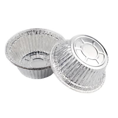 China Cheap Food Price Food Storage Baking Tray Disposable Aluminum Foil Cake Round Foil Alum Baking Tray for sale