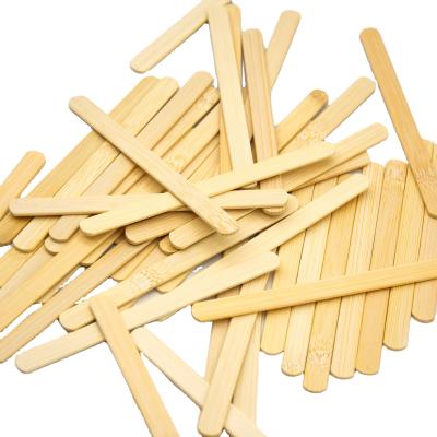 China Sustainable Factory Direct Ice Cream Tools Bamboo Wooden Ice Cream Sticks for sale