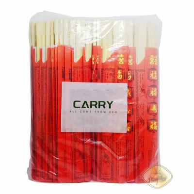 China Disposable desechables de Palillos de bambu, barato de precio de roja de manga de bolsas de papel de scam de palillos gemelos de bambu for sale