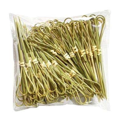 China Hot Sale Factory Direct Easily Cleaned Custom Bamboo Food Picks Barbecue for sale