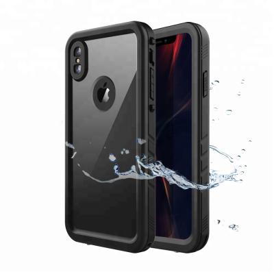 China Waterproof TPU/PC Case for iPhone Xs Max , Rugged Heavy Duty Full-Body Case with Built in Screen Protector for iPhone Xs Max Case 6.5