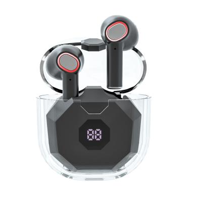 China LED Digital Display Game TWS Earphone Earbuds Noise Canceling Wireless Headphones With Charging Case for sale