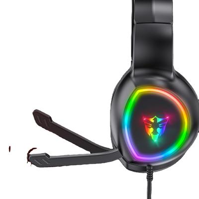 China Noise Canceling Gaming Headset For PS4 Controller Noise Canceling Over Ear Headphones With MIC RGB Gaming Headset for sale