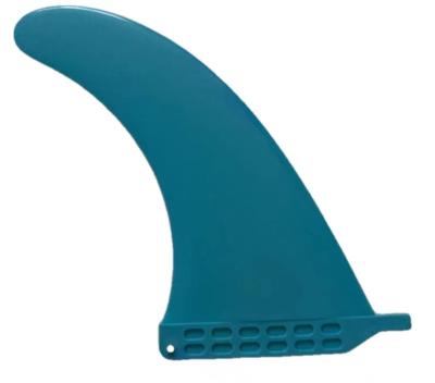 China Blue PVC Unisex Rudder Fin Tail Fin Tail Rudder 9Inch Surfboard Surfboard Accessories for sale