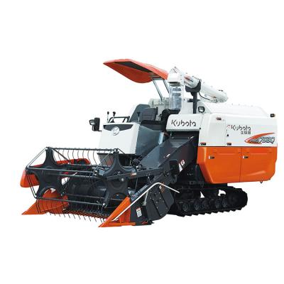 China High Speed ​​Hydraulic Mini Combine Harvester Price In India Paddy Cutting Machine 42cc Stepless Rice Purity Spleen Kubota Pro 758Q for sale