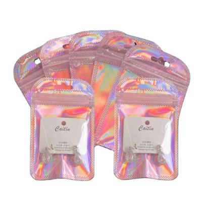 China Wholesale Recyclable PVC Small Clear Waterproof Clear Zipper Jewelry Packaging Flat Pouch Mini Plastic Zipper Ziplock Bag for sale