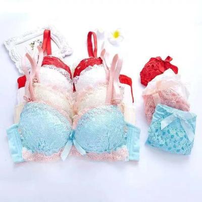 China Antibacterial Hot Products For Selling Women Underwear Set Online Custom Made Underwear And Bra Set for sale