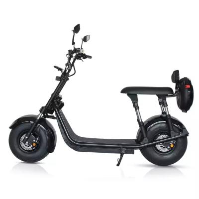 China Double 20ah Battery Aluminum Alloy 1500Ww 2000w Electric Scooter Motorcycle Citycoco for sale