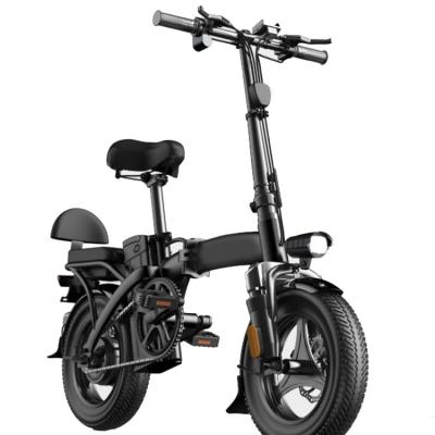 China Battery Steel Explosive High Speed ​​Foldable Cycle Can Be Customized Color 48V Folding Electric Bike For Adults for sale