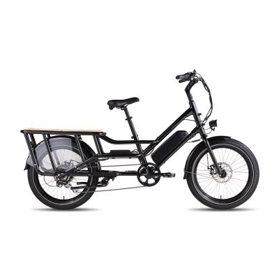 China New Design Aluminum Alloy Bicycle Cargo Trailer Electric Cargo Bike Aluminum Alloy Frame for sale