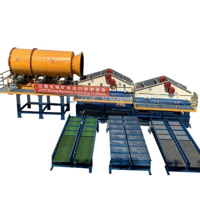 China energy & 2020 new scrap gold mining machine 150TPH gold washing plant low price gold refining system for sale for sale