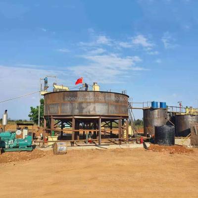 China High Recovery Rate 300tpd Full Set Gold CIP CIL Gold Leaching Plant Project for sale