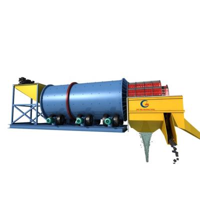 China For Diamond Ore Washing 200TPH Diamond Mining Machinery Diamond Washing Trommel Scrubber for Diamond Processing Plant for sale