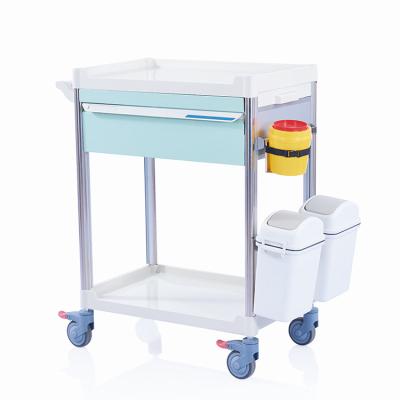 China W3926 ABS Modular Design High Quality Hospital Medicine Treatment Trolley for sale