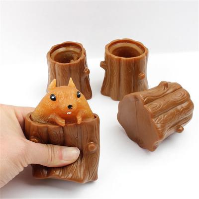 China 2023 New Arrival Toy Fun Anti Stress Squeeze Cat Cup Fidget Toy Set Angry Toy Squeeze Squeeze for sale