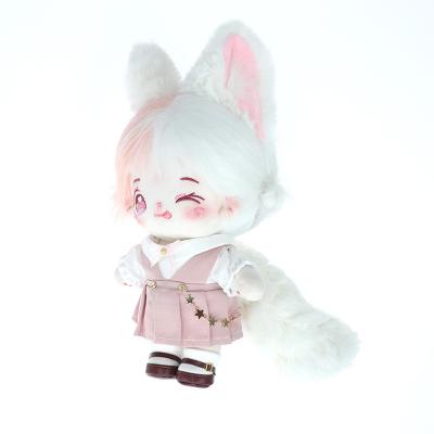 China Custom Plush Toy Clothes Trousers Dress Kit Cotton Plush Doll Gift / Promtion 20cm Baby Soft Doll in Nepal for sale