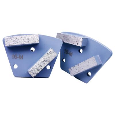 China Factory  CPS Concrete Grinding Diamond Tools with Double 15mm rectangular blade customized blade shape Te koop