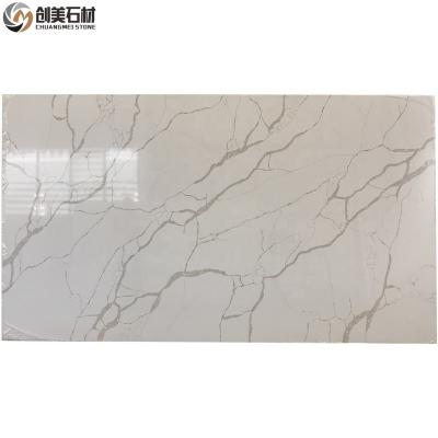 China Scratch Resistance / Calaeatta High Temperature Resistance Quartz Stone Slab For Kitchen Countertops for sale