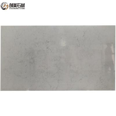 China Scratch Resistance / High Temperature Resistance Quartz Slab Carrara Stone Slab For Kitchen Countertops for sale