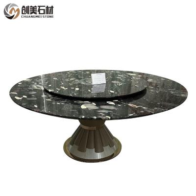 China Modern Round Marble Granite Dining Table Modern Luxury Dining Table Marble Furniture for sale