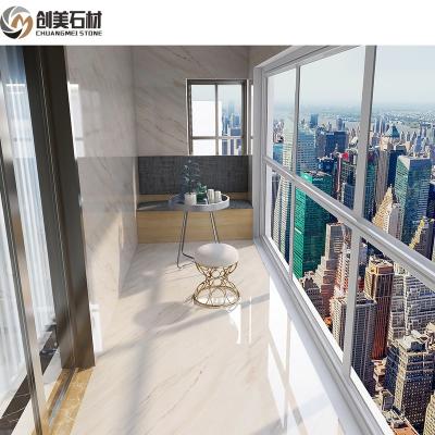 China Modern Italian Luxury Palisandro Natural White Marble Cut To Size Slab For Floor Tiles for sale