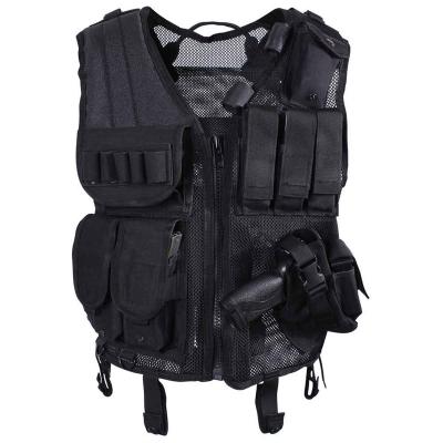 China 600D Polyester Military Law Enforcement SWAT Police Vest Quick Draw Tactical Vest Custom Tactical Vest for sale