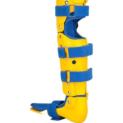 China Plastic Shell Leg Fracture Support Children Lower Limb Children Knee Ankle Foot Orthosis for sale