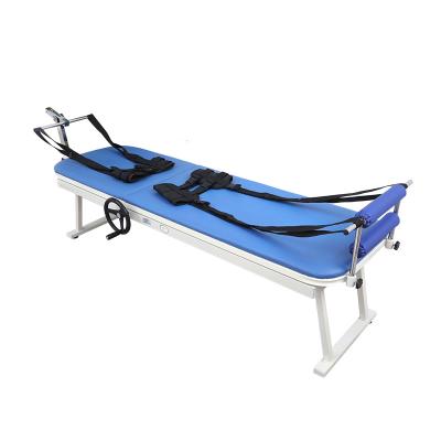 China Hot Selling Advanced Automatic Medical Cervical Traction Stretcher Cervical Lumbar Bed Home Rehabilitation Foldable For 170kg People for sale