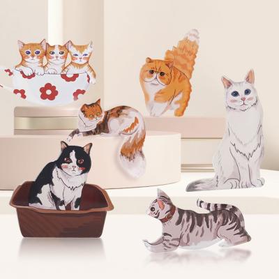 China DIY TOY New Product Cat Mouse Irregular Shape 3D Puzzle Jigsaw Craft Toy for sale