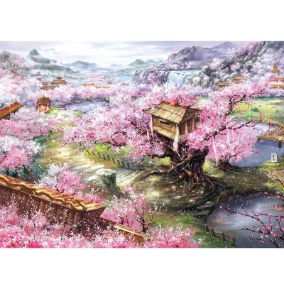 China DIY TOY Hot Selling High Difficulty 1000 Pieces Adult Jigsaw Puzzle Wall for sale