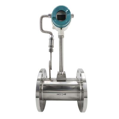 China Industrial High Accuracy Steam Natural Gas Flow Meter Vortex Gas Flow Meter Flexible Digital Gas Steam Flow Meter Vortex Flow Meter for sale