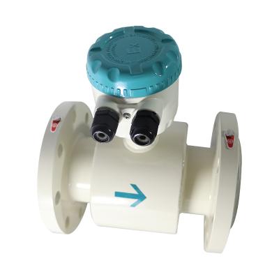 China Water Flow Meter Split Type Magnetic Chemical Chemical Sensor Station Sewage Treatment Electromagnetic Flow Meter Milk for sale