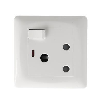 China 2018 Residential / General Purpose Wholesale 15A Wall Switch Socket With Power Indicator for sale